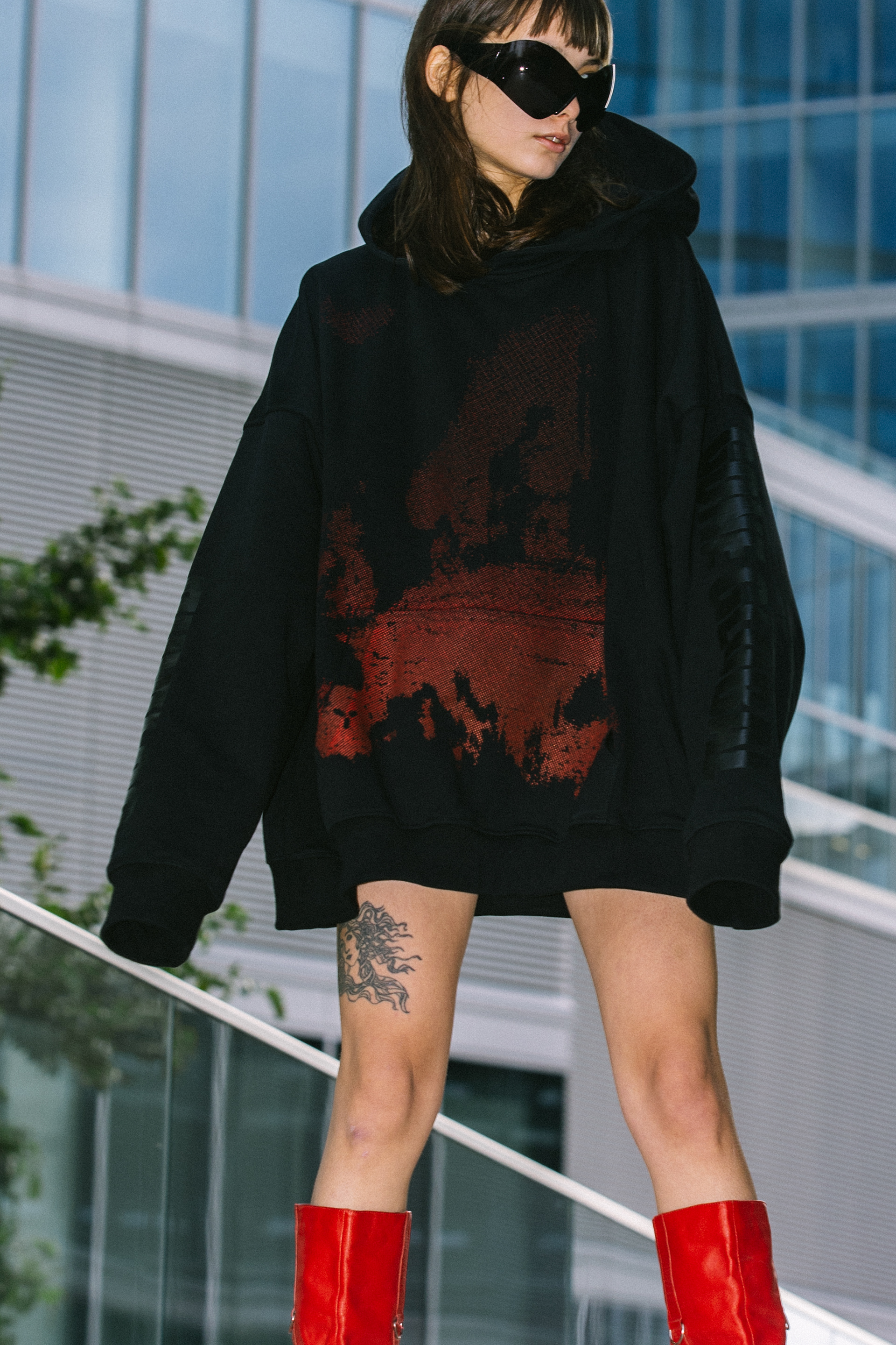 Chaos Gone Global - hoodie image 3