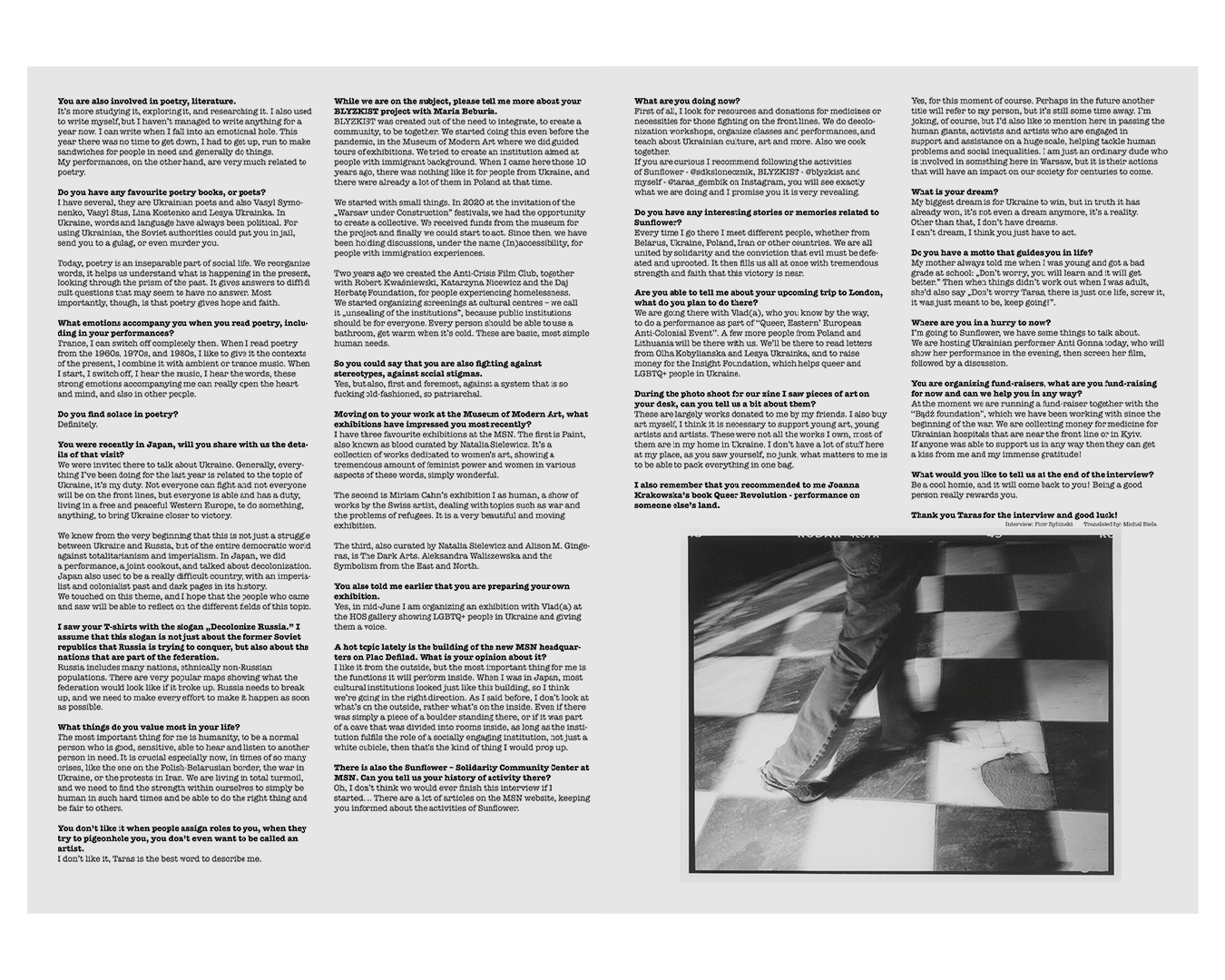 Zine Design & Layout - TARAS GEMBIK - CHAOS GONE GLOBAL image 2