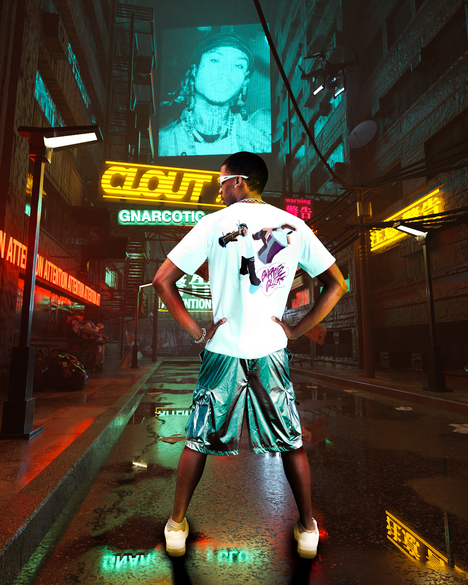 High-End Retouching - CLOUT FESTIVAL image 2