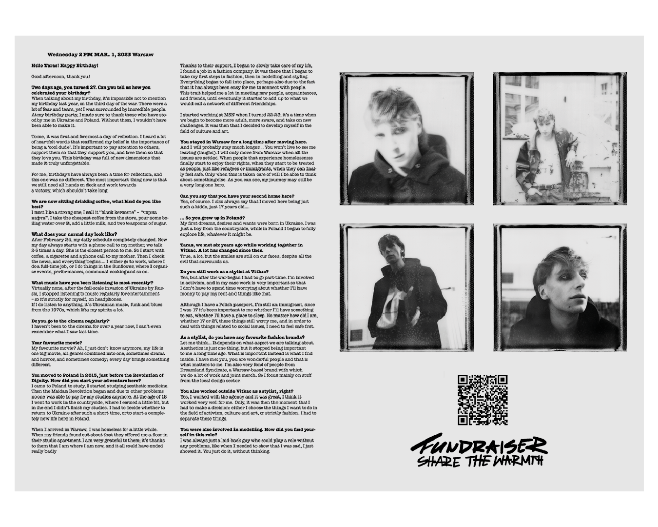 Zine Design & Layout - TARAS GEMBIK - CHAOS GONE GLOBAL image 1