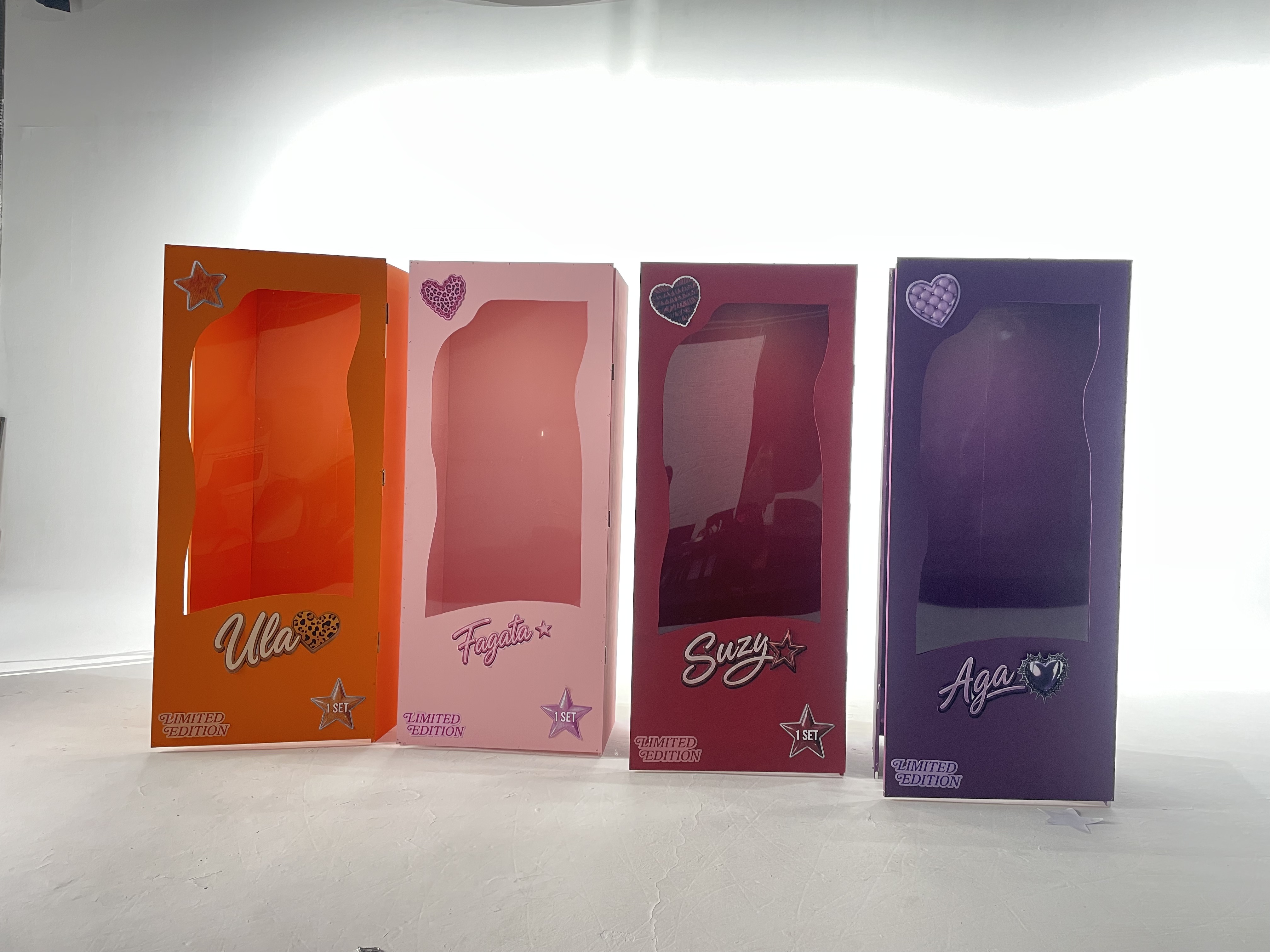 Life-size doll box decals  image 1