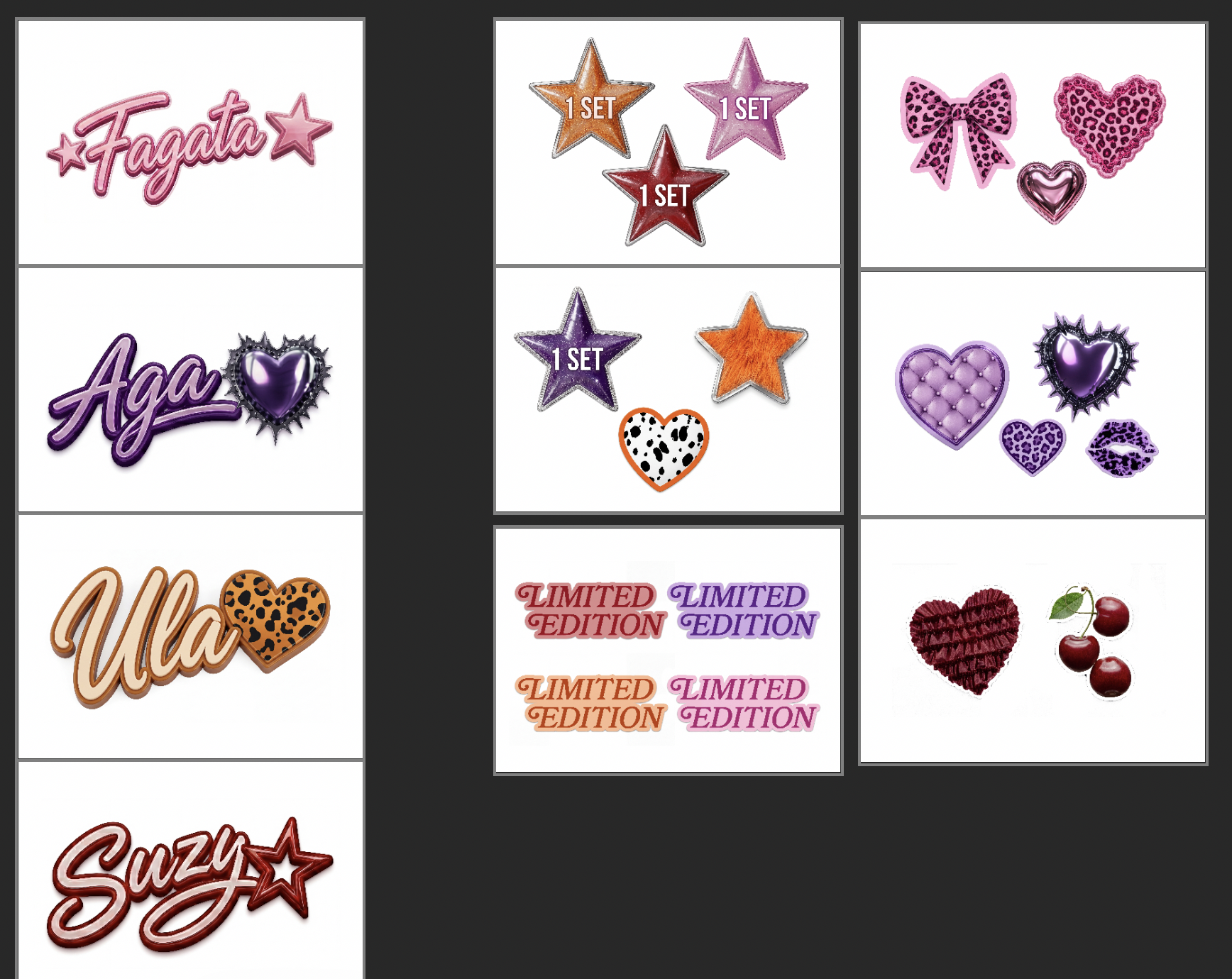 Life-size doll box decals  image 2